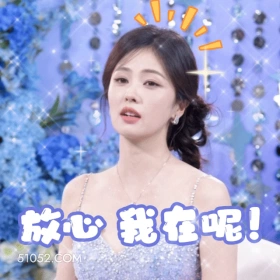 放心，我在呢 明星表情包 白鹿 演员 搞笑表情