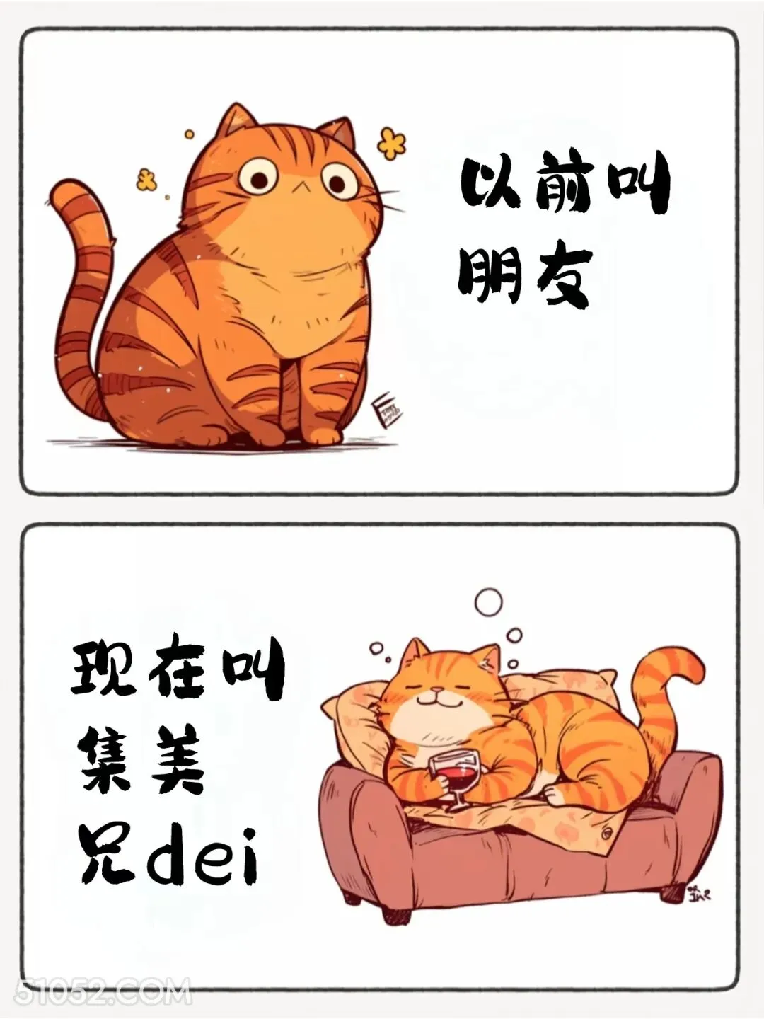 以前叫朋友 现在叫集美兄dei 猫猫 热梗 搞笑文案