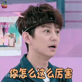 你怎么这么厉害 明星表情包 何炅 支持人 搞笑表情