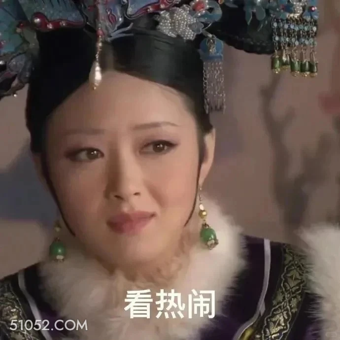 看热闹 甄嬛传 影视追剧 雍正 搞笑表情