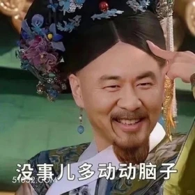 没事多动动脑子 甄嬛传 影视追剧 搞笑表情 雍正帝 孙俪