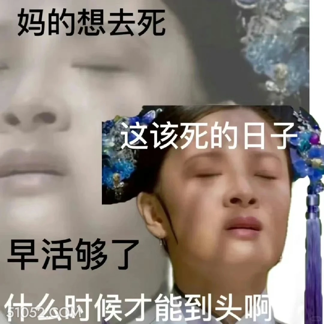 该死的日子什么时候到头 甄嬛传 影视追剧 雍正帝 孙俪 搞笑表情
