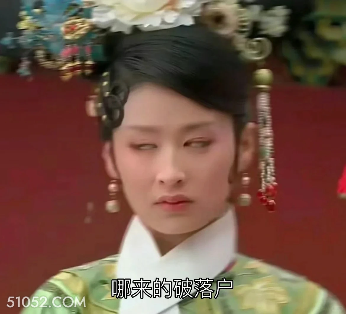 哪来的破落户 甄嬛传 影视追剧 雍正帝 孙俪 搞笑表情