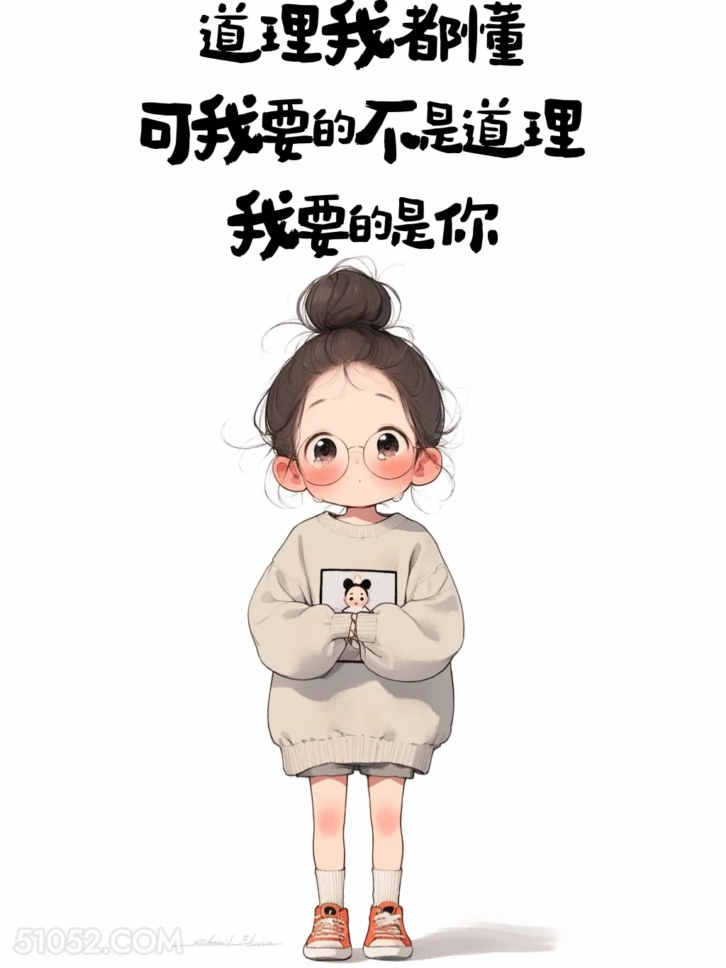 道理我都懂，可我不要道理只要你 小女孩 撩人 情侣日常 撩人文案