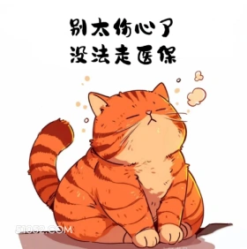 别太伤心，没法走医保 猫猫 歪理 搞笑文案