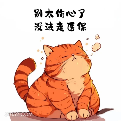 别太伤心，没法走医保 猫猫 歪理 搞笑文案