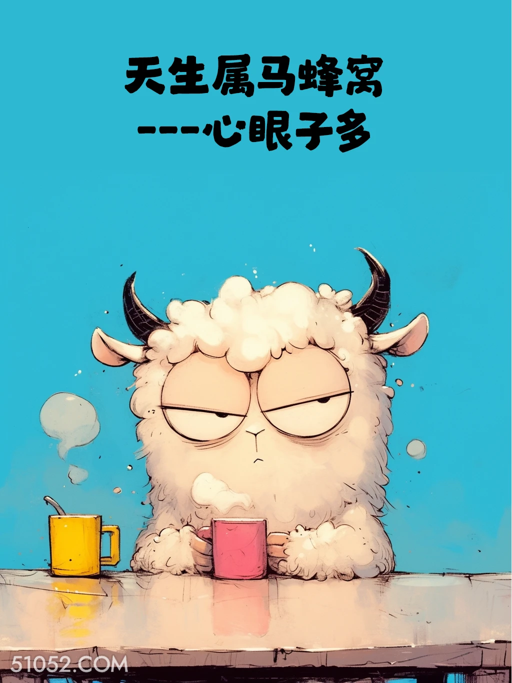 天生属马蜂窝-心眼多 小动物 歇后语 聊天套路 搞笑文案