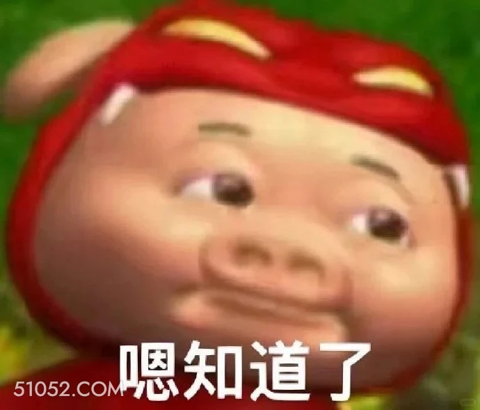 知道了 猪猪侠 动画片 喜剧 GG Bond 搞笑表情
