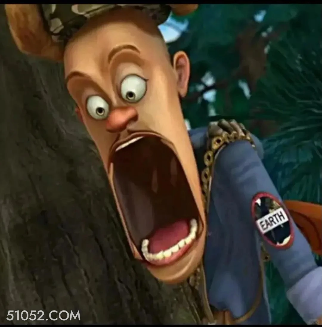 啊 熊出没 动画片 熊大熊二 光头强 搞笑表情