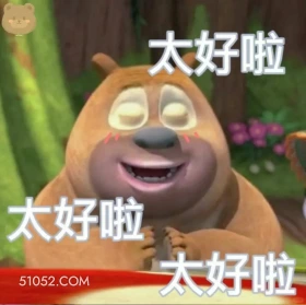 太好啦 熊出没 动画片 熊大熊二 光头强 搞笑表情