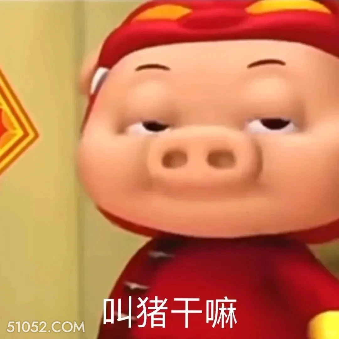 叫猪干嘛 猪猪侠 动画片 GG Bond 搞笑表情 喜剧