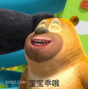宝宝乖 熊出没 动画片 熊大熊二 光头强 搞笑表情