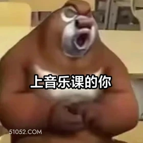 上音乐课的你 熊出没 动画片 熊大熊二 光头强 搞笑表情