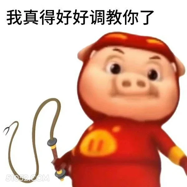 真得好好调教你 猪猪侠 动画片 GG Bond 搞笑表情 喜剧
