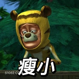 瘦小 熊出没 动画片 熊大熊二 光头强 搞笑表情