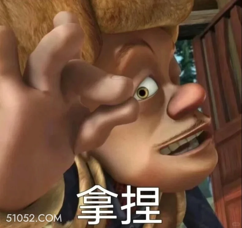 拿捏 熊出没 动画片 熊大熊二 光头强 搞笑表情
