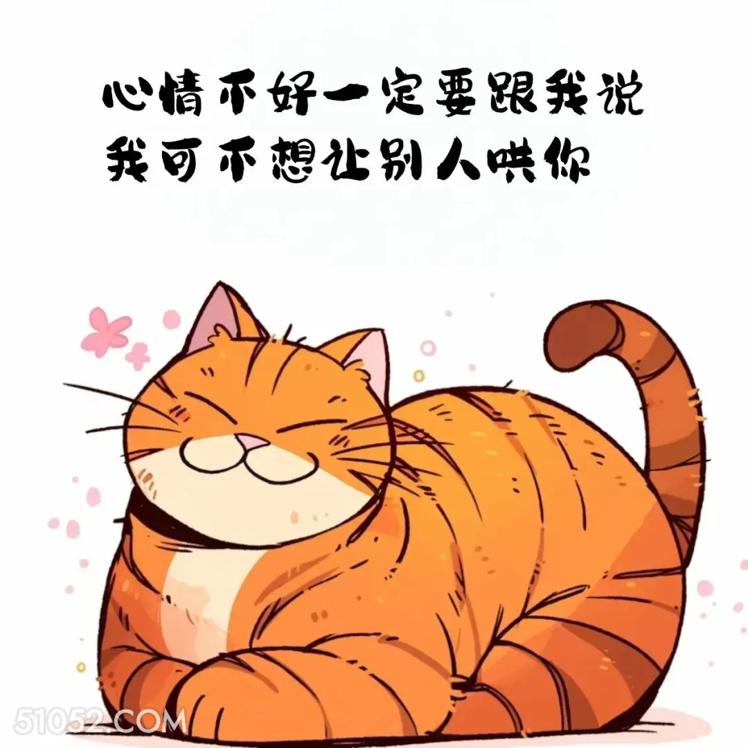 心情不好要和我说，我不想让别人哄你 猫猫 撩汉 情绪价值 搞笑文案
