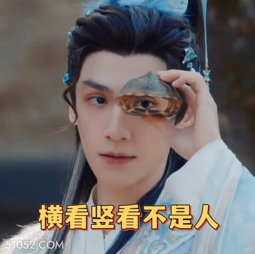 横看竖看不是人 水龙吟 影视剧 罗云熙 搞笑表情