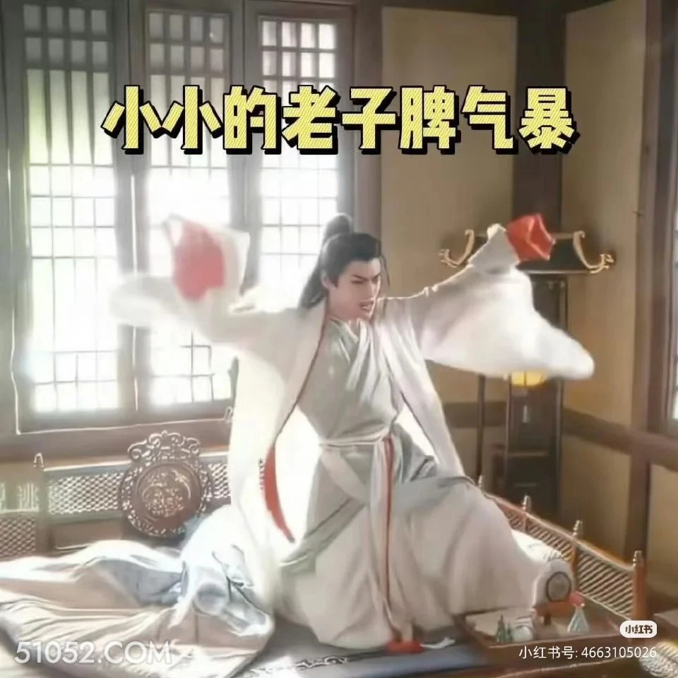 小小的老子脾气暴 水龙吟 影视剧 罗云熙 搞笑表情