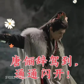 唐俪辞驾到，通通闪开 水龙吟 影视剧 罗云熙 搞笑表情