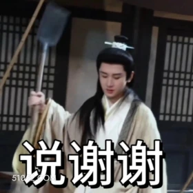 说谢谢 长安二十四计 影视剧 成毅 刘奕君 搞笑表情