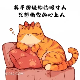 不想做你的眼中人，只想做你心上人 猫猫 撩汉 情绪价值 搞笑文案