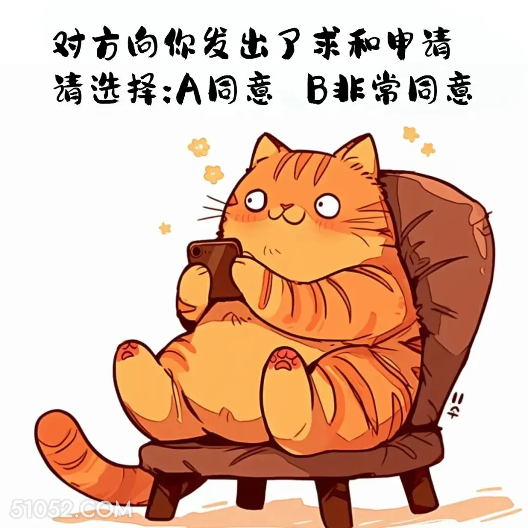 对方向你发出求和申请 猫猫 情侣日常 道歉文案 嘴甜文案