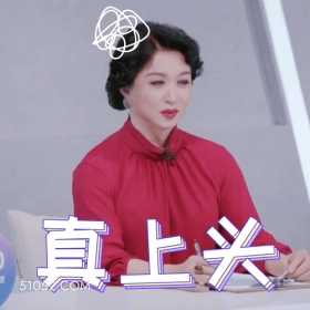 真上头 明星表情包 脱口秀主持人 金星 搞笑表情